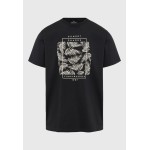 T-shirt με botanic frame τύπωμα