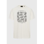 T-shirt με botanic frame τύπωμα