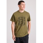 T-shirt με botanic frame τύπωμα
