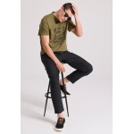 T-shirt με botanic frame τύπωμα