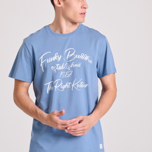 T-shirt με branded retro τύπωμα