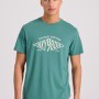 T-shirt με branded text artwork τύπωμα