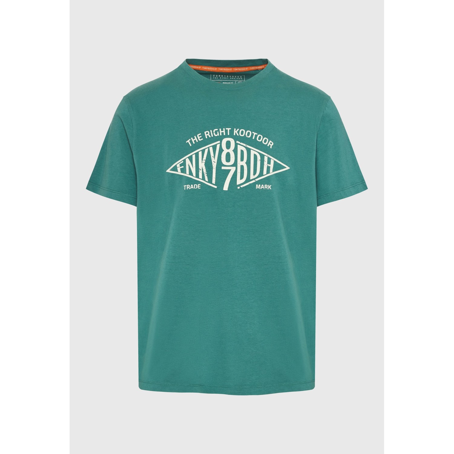 T-shirt με branded text artwork τύπωμα