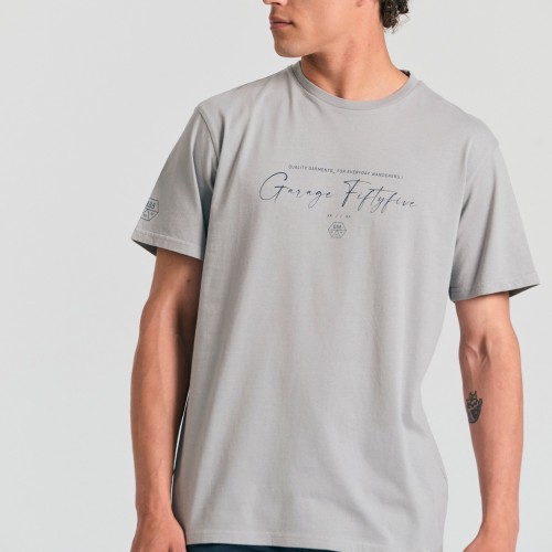T-shirt με branded τύπωμα Garage 55.
