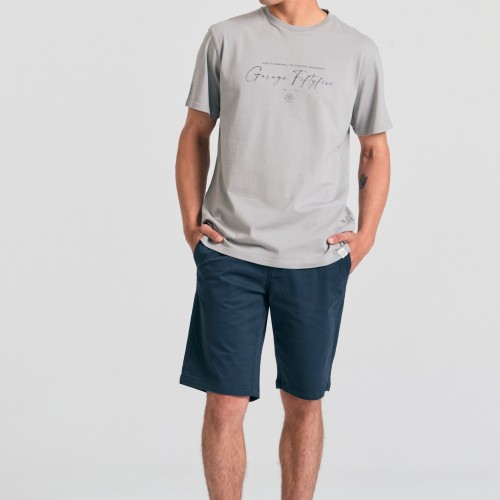 T-shirt με branded τύπωμα Garage 55.