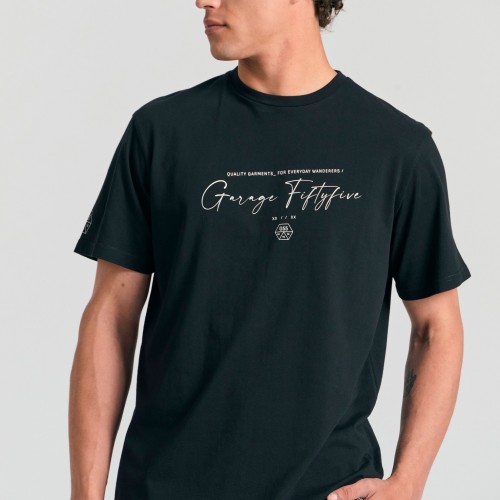 T-shirt με branded τύπωμα Garage 55.