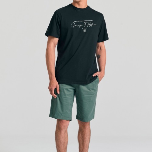 T-shirt με branded τύπωμα Garage 55.