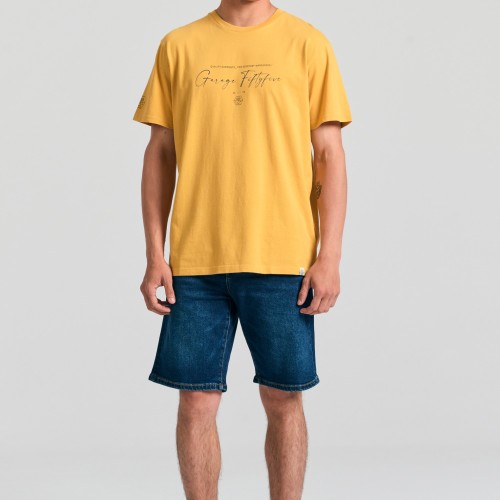 T-shirt με branded τύπωμα Garage 55.