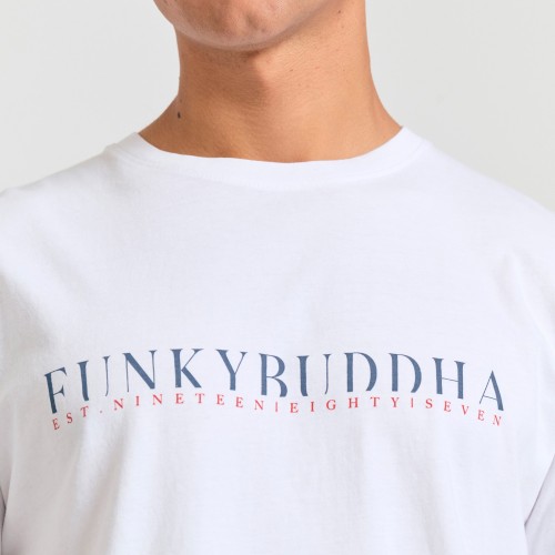 T-shirt με branded τύπωμα στο στήθος