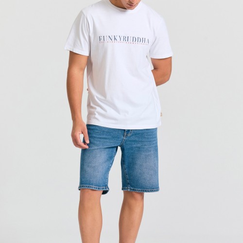 T-shirt με branded τύπωμα στο στήθος