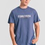 T-shirt με faded τύπωμα στο στήθος