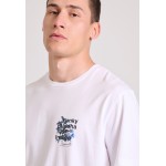 T-shirt με floral frame τύπωμα στην πλάτη