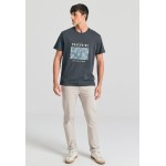 T-shirt με frame τύπωμα στο στήθος Garage 55.
