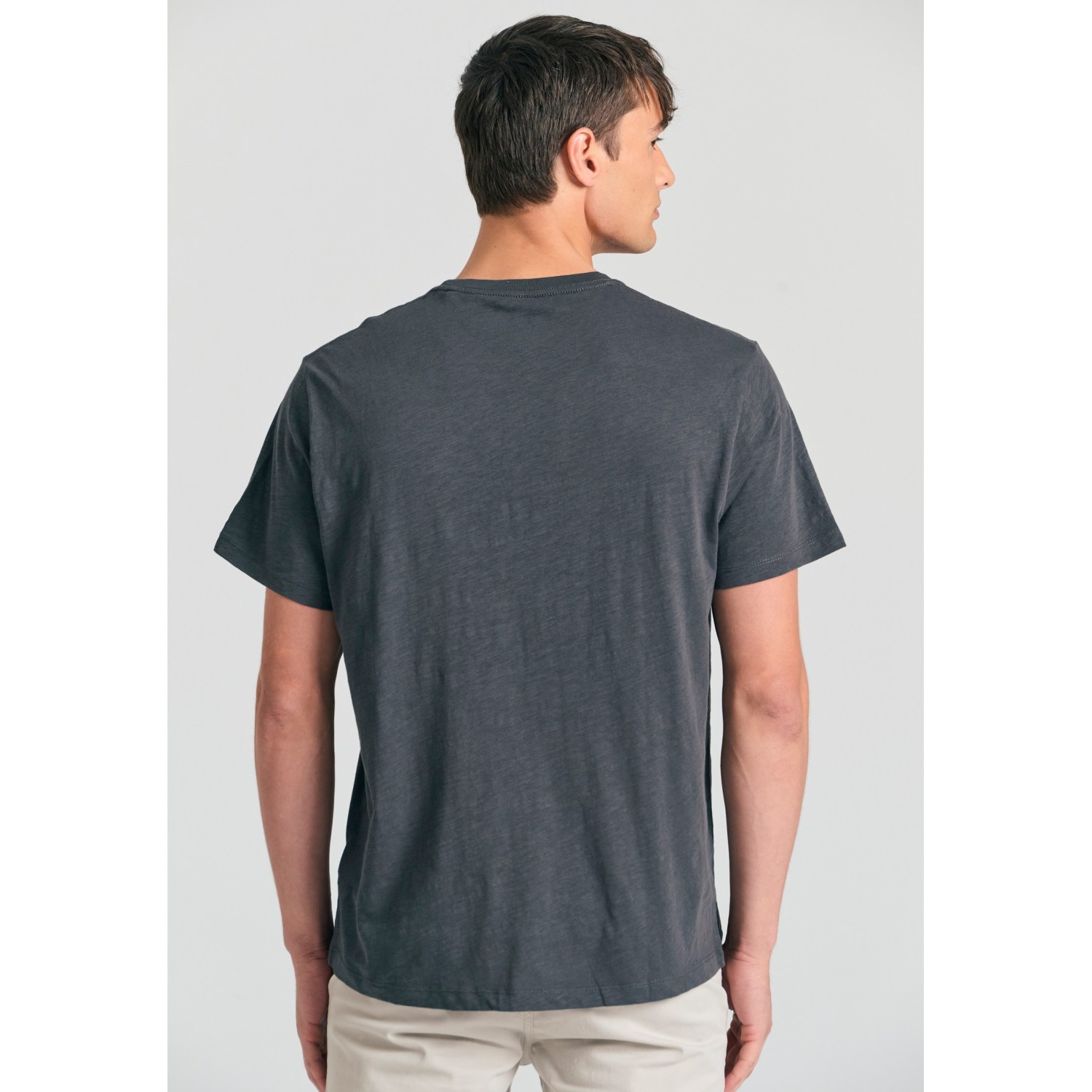 T-shirt με frame τύπωμα στο στήθος Garage 55.