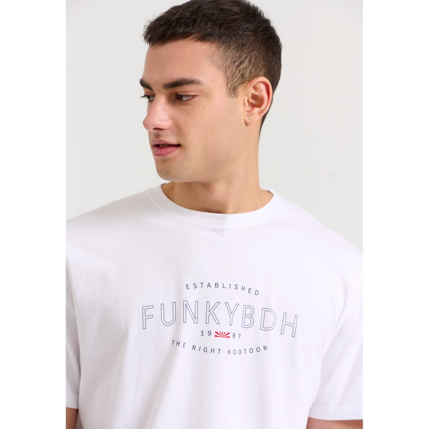 T-shirt με Funky Buddha τύπωμα