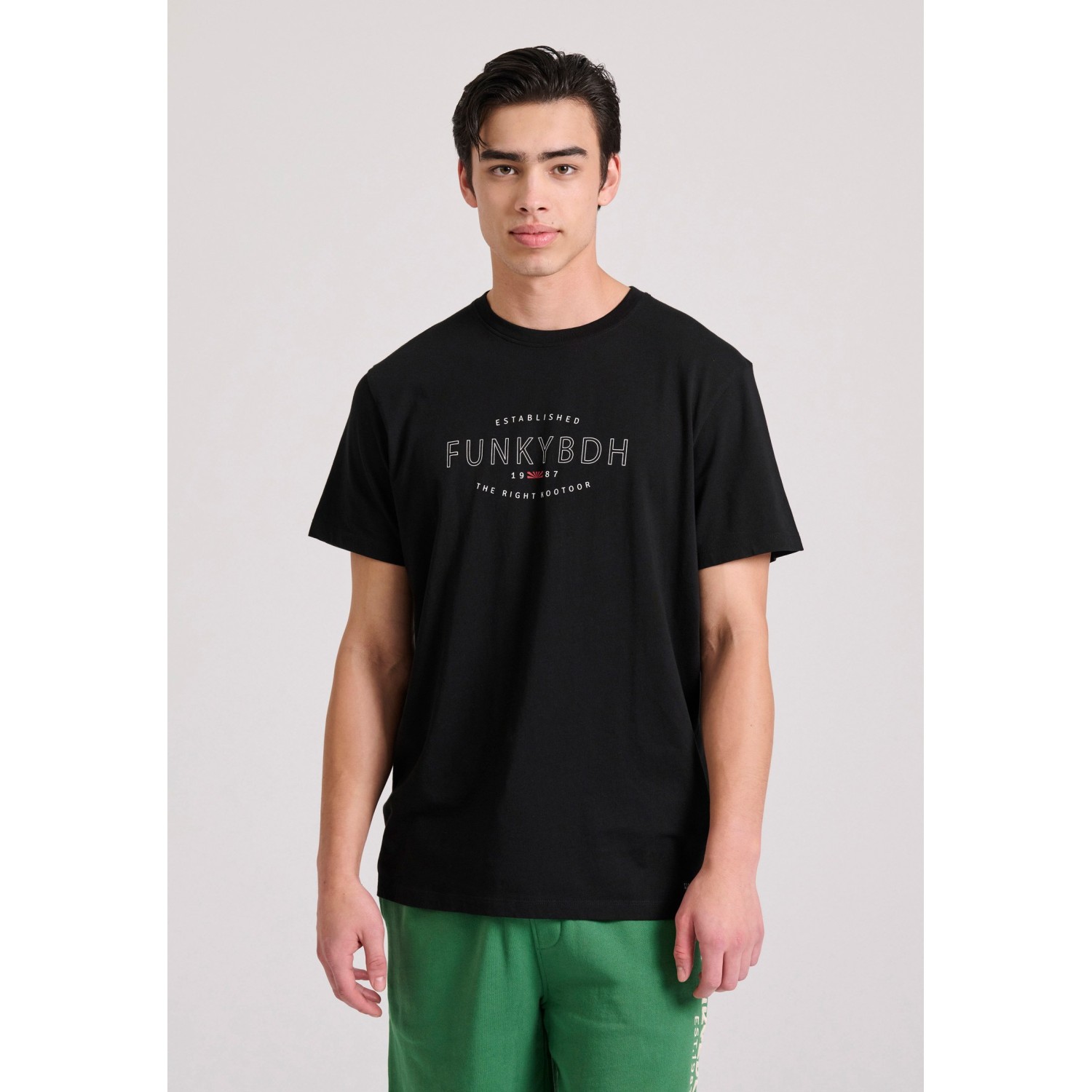 T-shirt με Funky Buddha τύπωμα