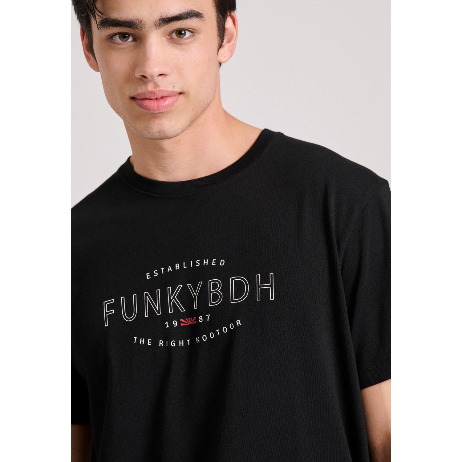T-shirt με Funky Buddha τύπωμα