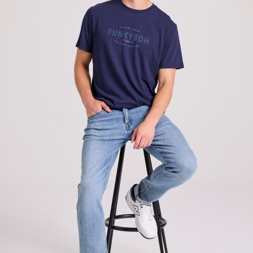 T-shirt με Funky Buddha τύπωμα T-shirt με Funky Buddha τύπωμα