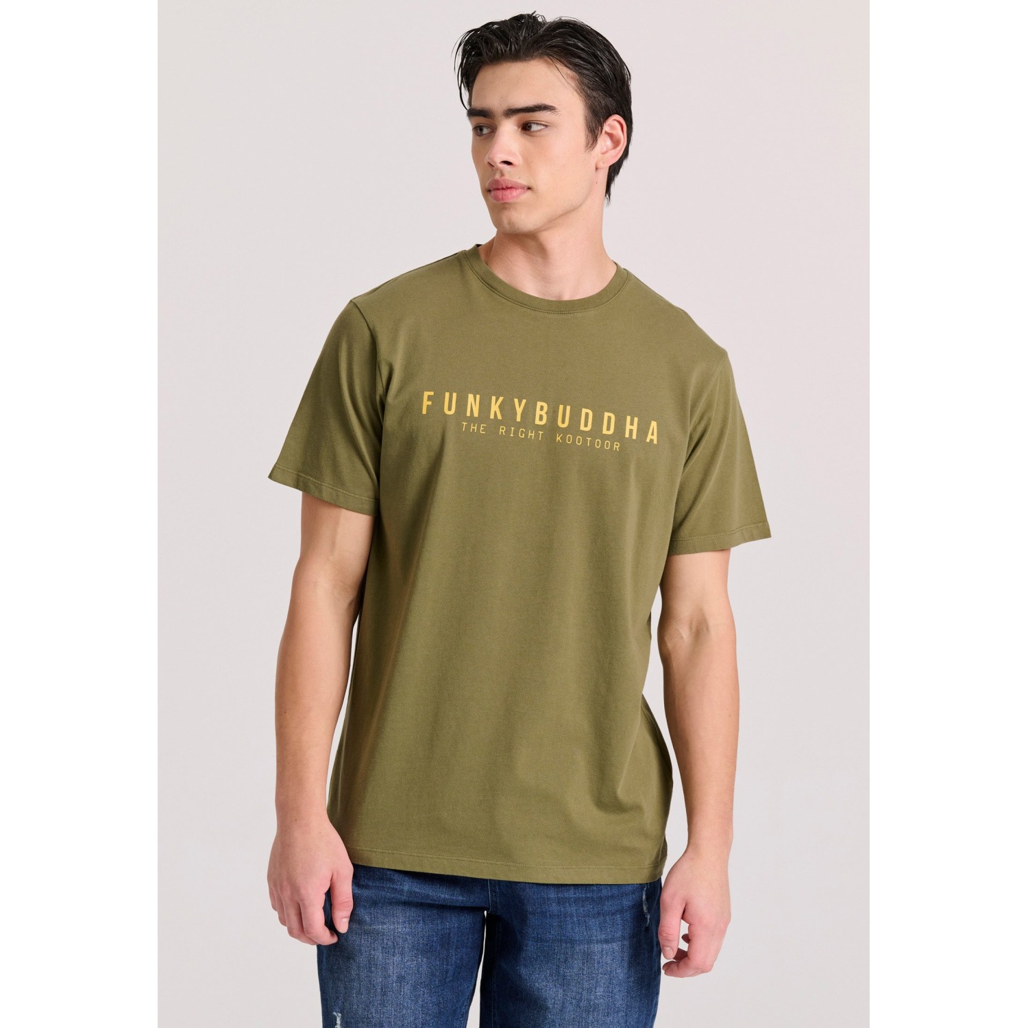T-shirt με Funky Buddha τύπωμα - The essentials
