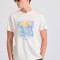 T-shirt με graphic τύπωμα στο στήθος