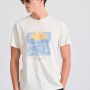 T-shirt με graphic τύπωμα στο στήθος