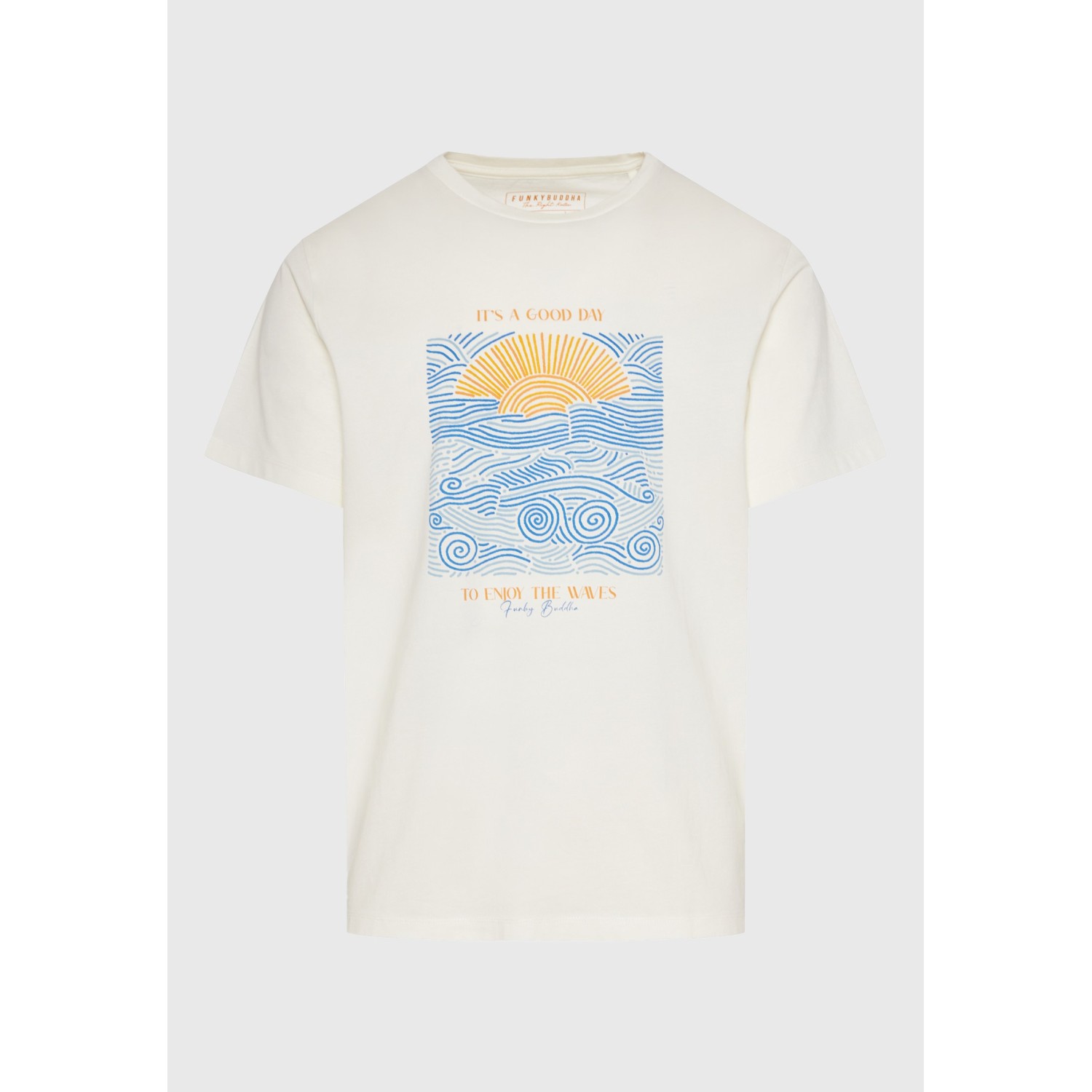 T-shirt με graphic τύπωμα στο στήθος
