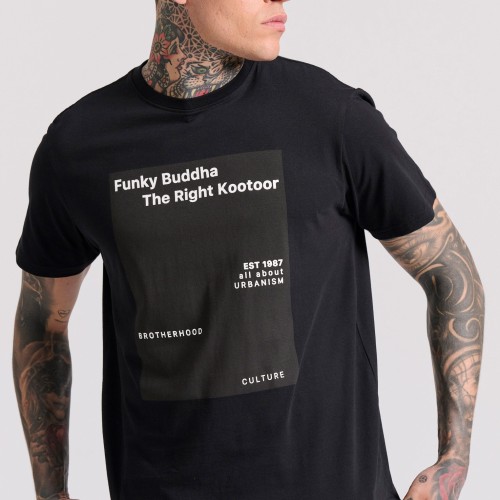 T-shirt με minimal branded τύπωμα