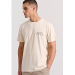 T-shirt με retro τύπωμα στο στήθος