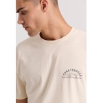 T-shirt με retro τύπωμα στο στήθος