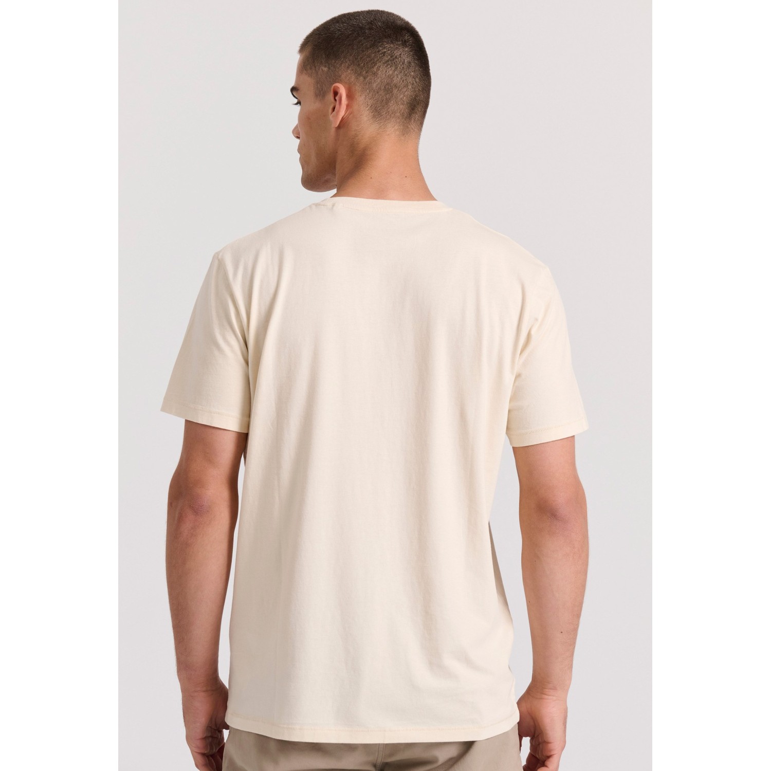 T-shirt με retro τύπωμα στο στήθος