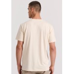 T-shirt με retro τύπωμα στο στήθος