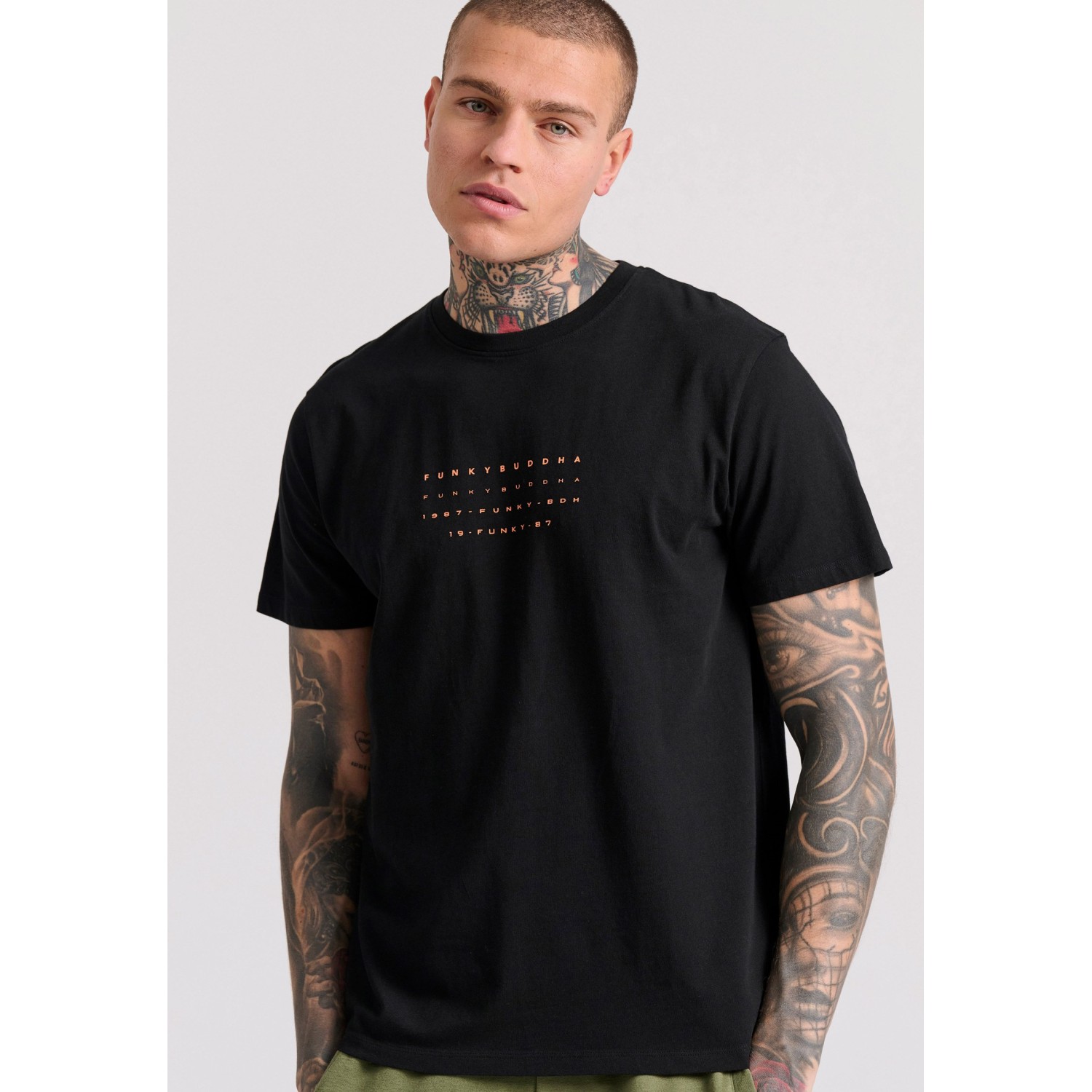 T-shirt με text artwork τύπωμα T-shirt με text artwork τύπωμα
