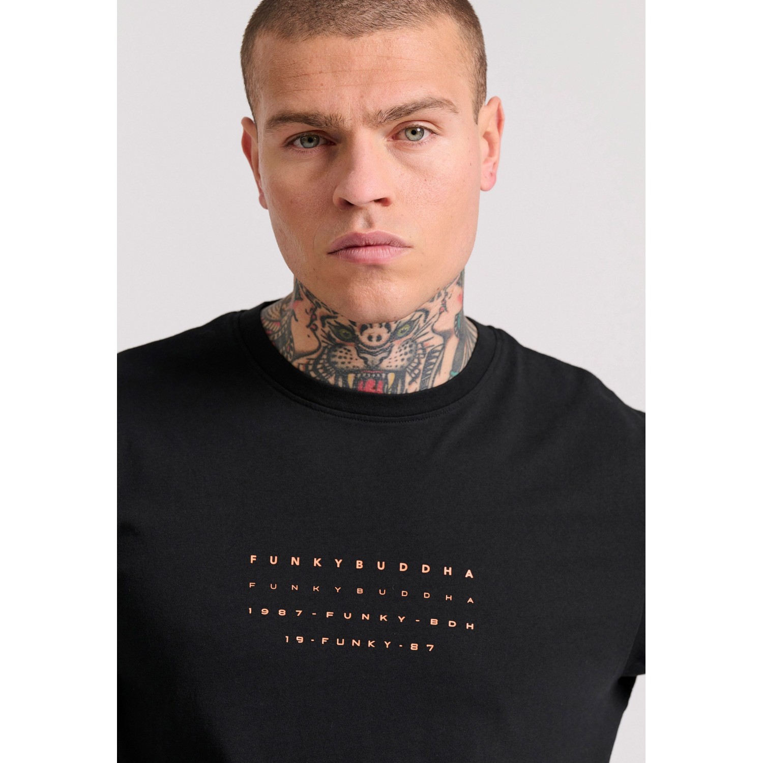 T-shirt με text artwork τύπωμα T-shirt με text artwork τύπωμα