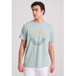 T-shirt με text artwork τύπωμα στο στήθος