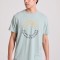 T-shirt με text artwork τύπωμα στο στήθος