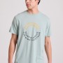 T-shirt με text artwork τύπωμα στο στήθος
