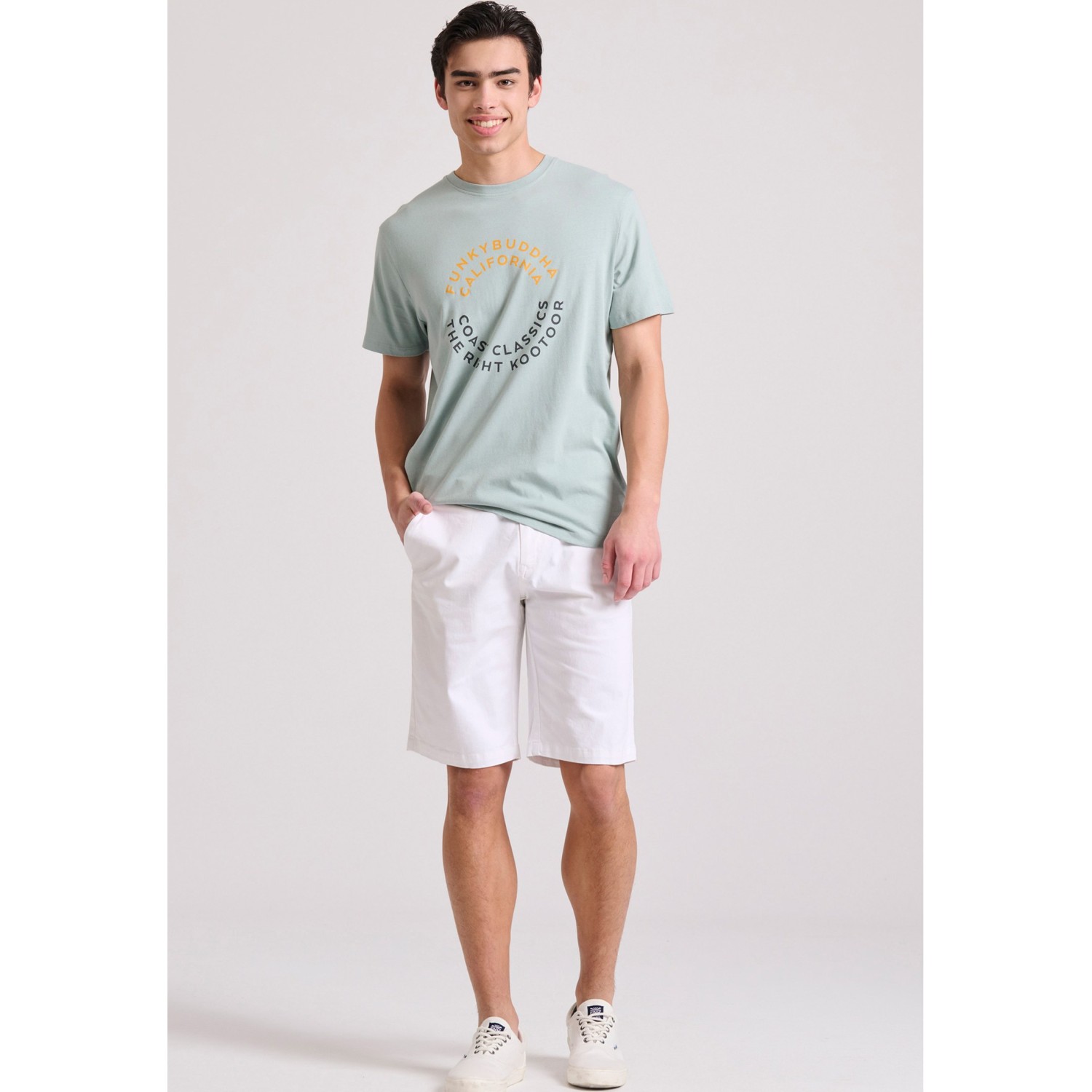 T-shirt με text artwork τύπωμα στο στήθος
