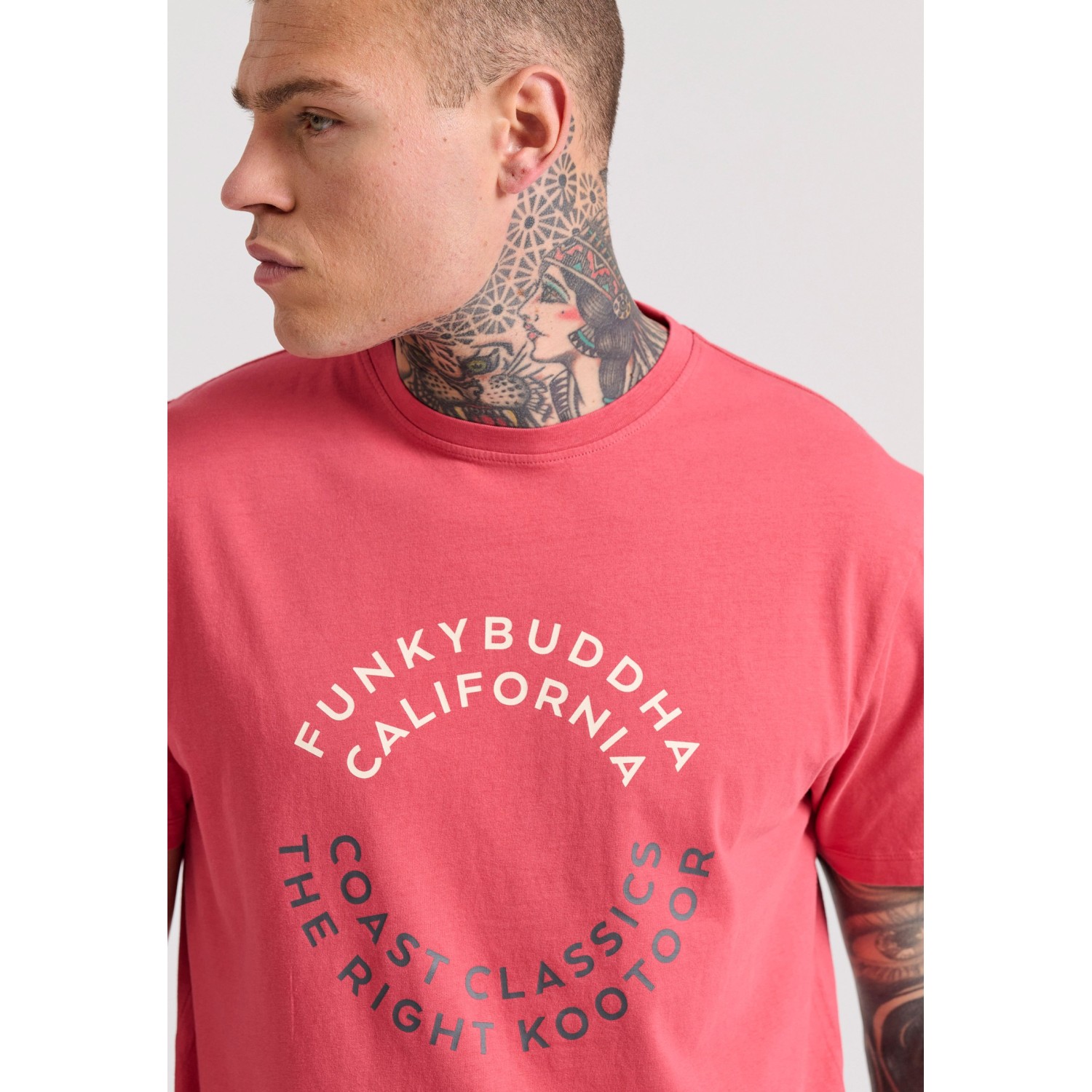 T-shirt με text artwork τύπωμα στο στήθος