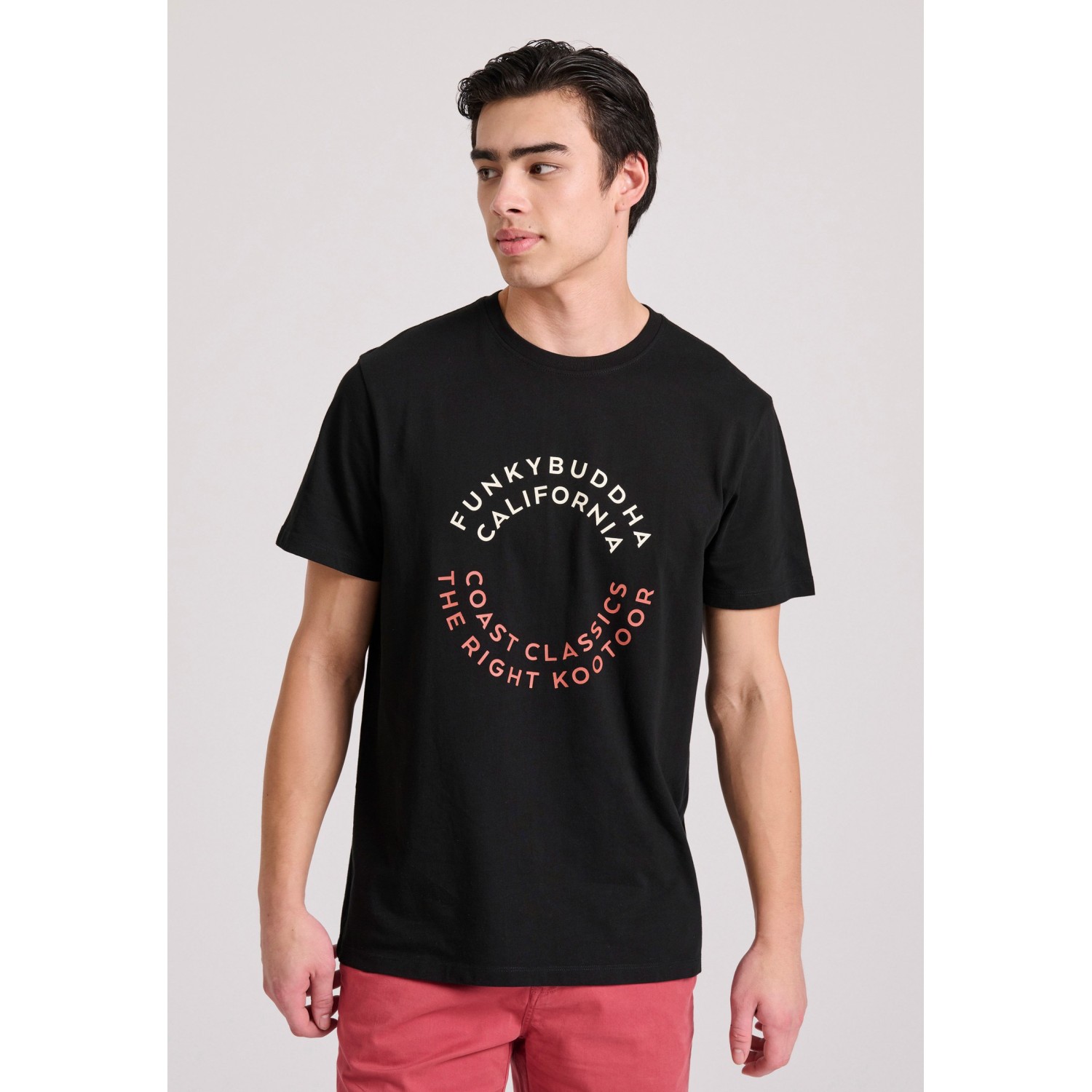 T-shirt με text artwork τύπωμα στο στήθος