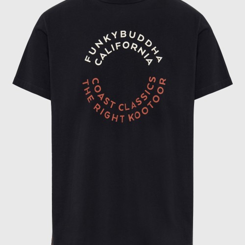 T-shirt με text artwork τύπωμα στο στήθος