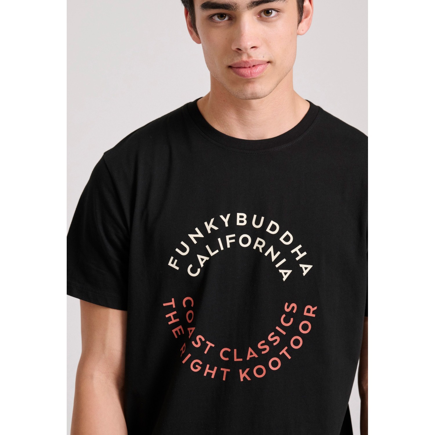 T-shirt με text artwork τύπωμα στο στήθος