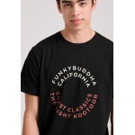 T-shirt με text artwork τύπωμα στο στήθος
