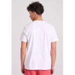 T-shirt με tropical frame τύπωμα
