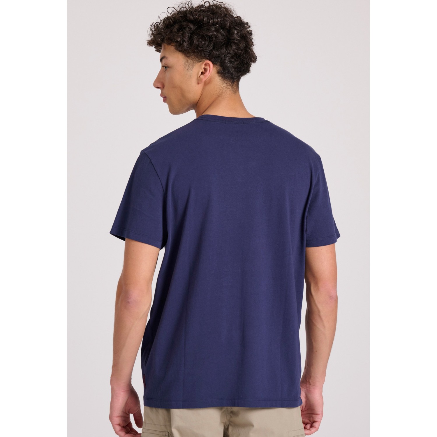 T-shirt με tropical frame τύπωμα