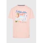 T-shirt με vintage coctail τύπωμα T-shirt με vintage coctail τύπωμα