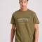 T-shirt με vintage text artwork τύπωμα