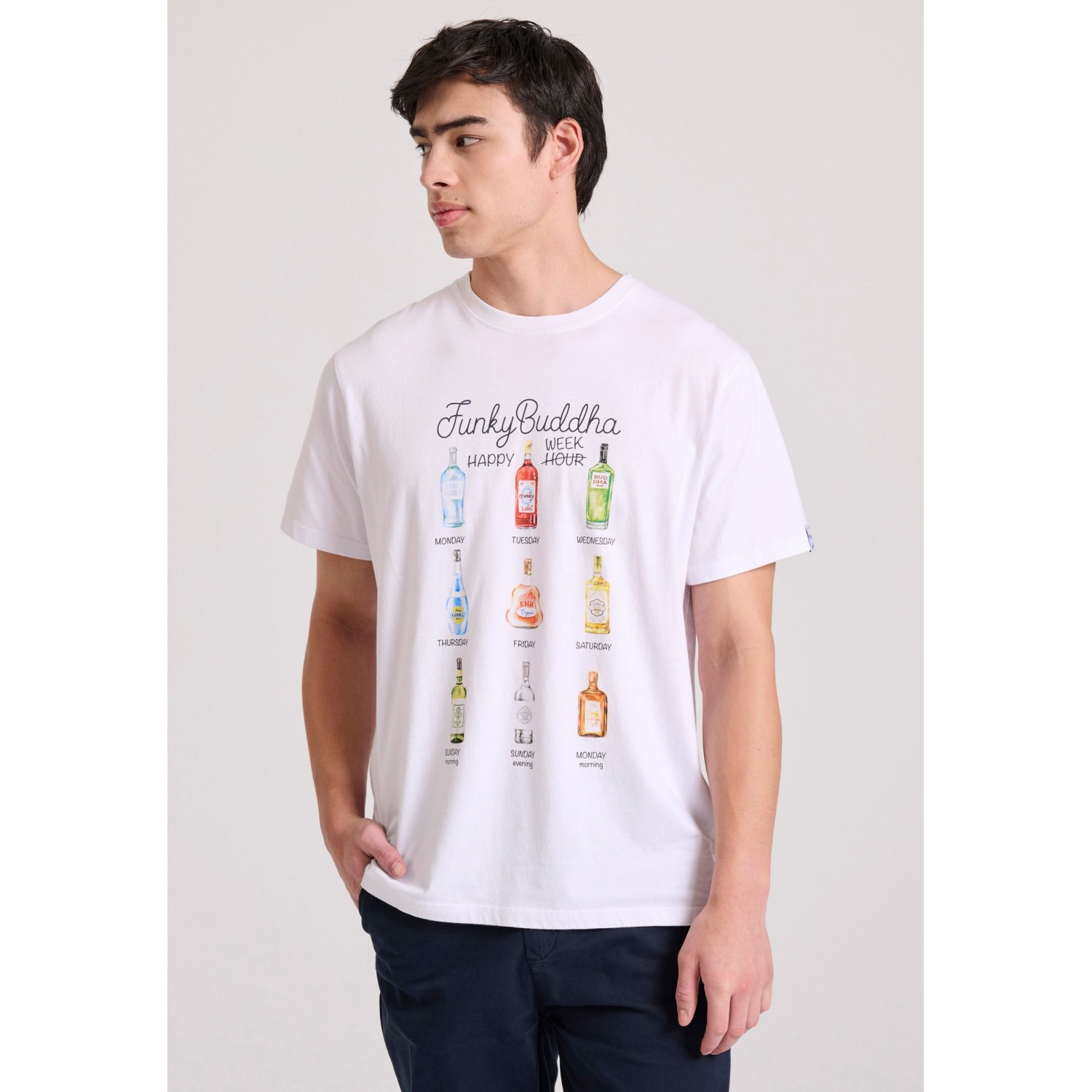 T-shirt με weekly plan τύπωμα