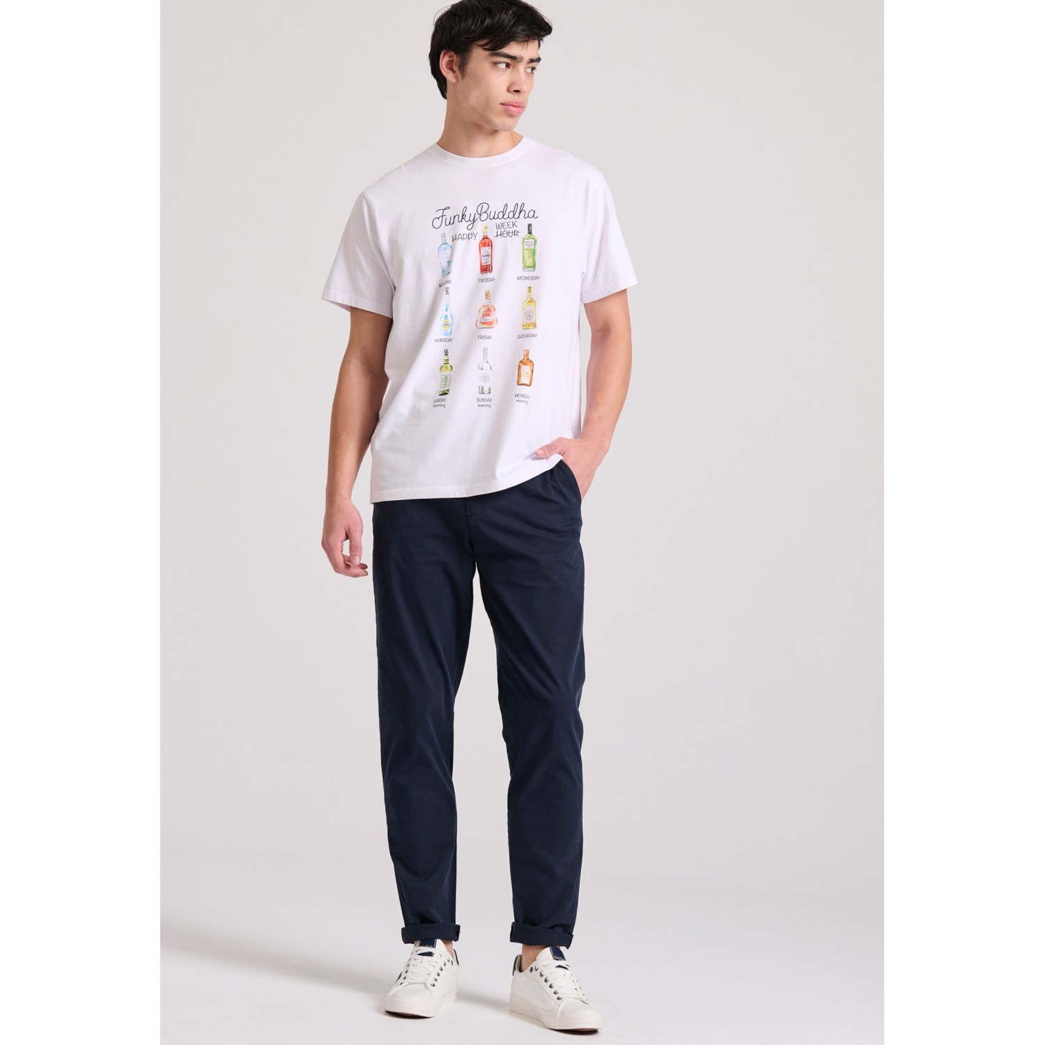 T-shirt με weekly plan τύπωμα
