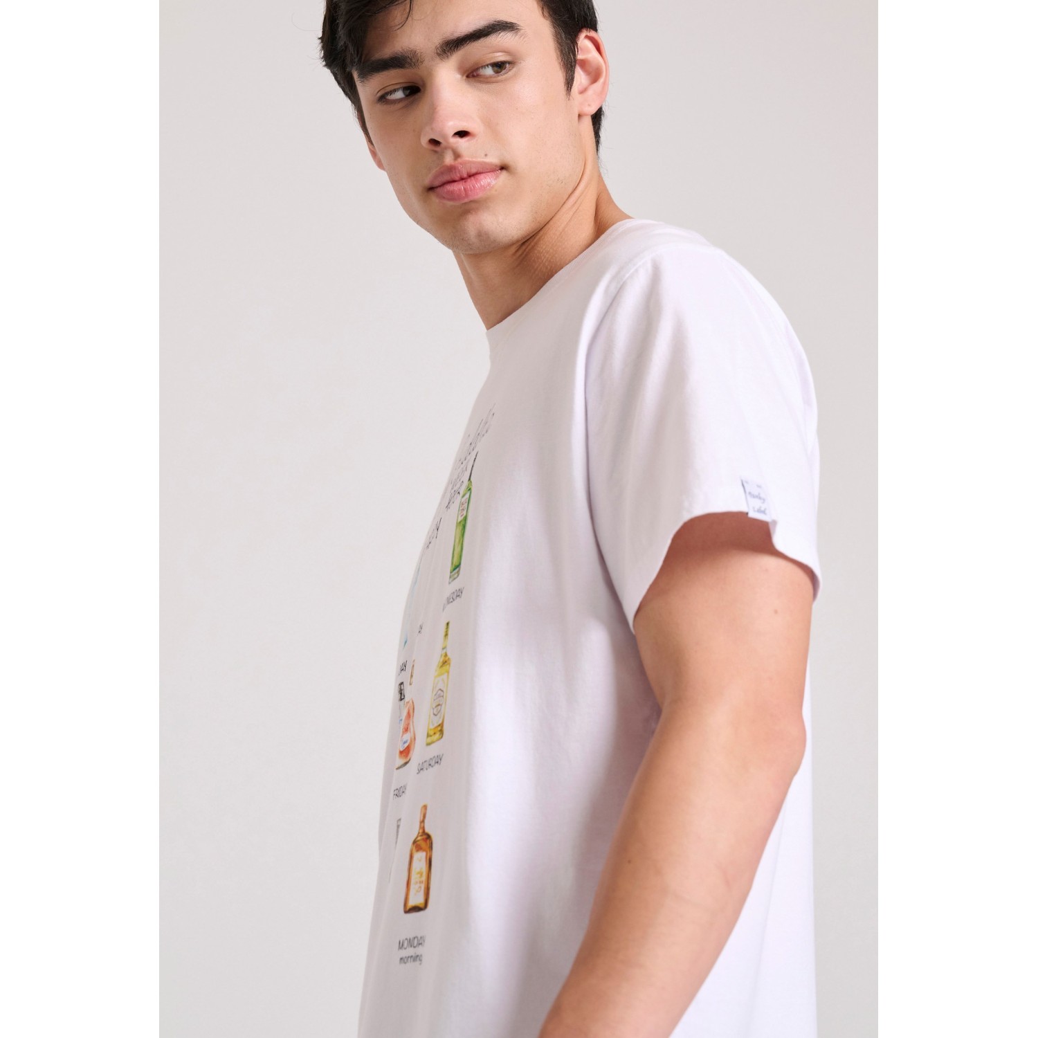 T-shirt με weekly plan τύπωμα