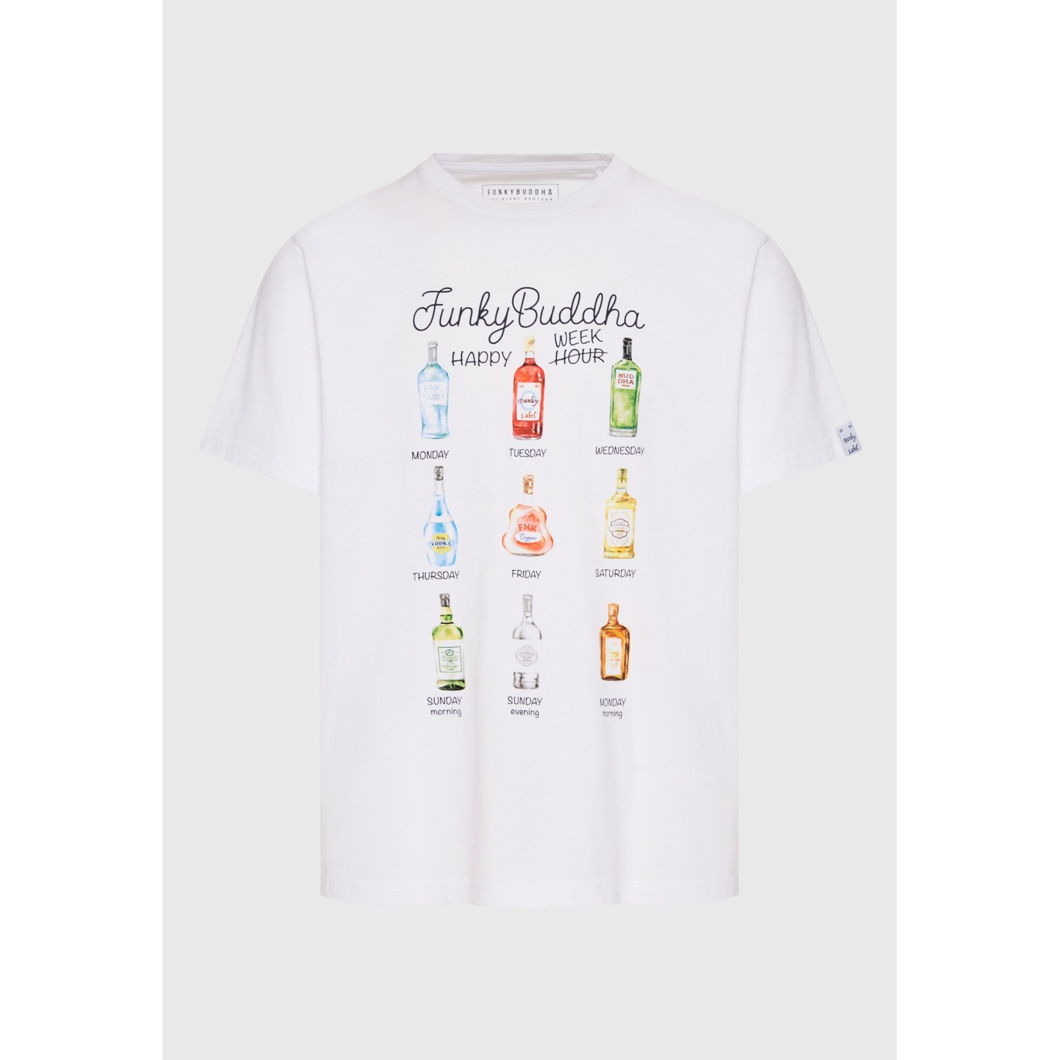 T-shirt με weekly plan τύπωμα